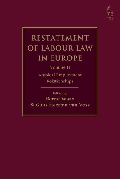 Cover for Waas Bernd · Restatement of Labour Law in Europe: Vol II (Inbunden Bok) (2020)