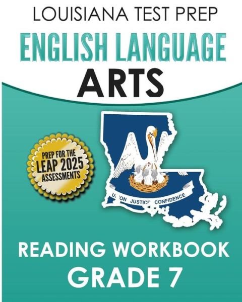Cover for Test Master Press Louisiana · LOUISIANA TEST PREP English Language Arts Reading Workbook Grade 7 (Pocketbok) (2016)