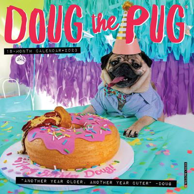 Cover for Leslie Mosier · Doug the Pug 2023 Mini Wall Calendar (Calendar) (2022)