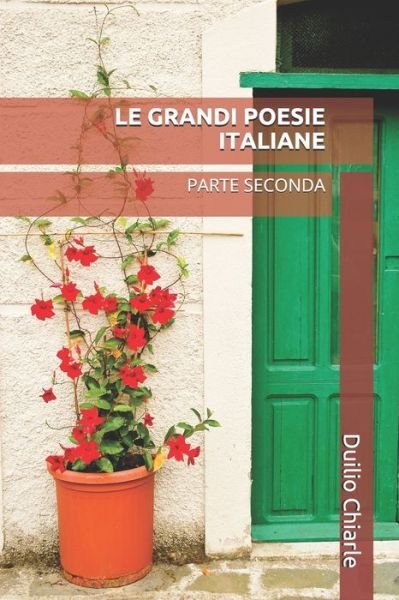 Cover for Duilio Chiarle · Le Grandi Poesie Italiane (Paperback Book) (2019)