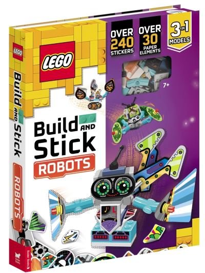 LEGO® Books: Build and Stick: Robots - LEGO® Build and Stick Activity Box - Lego® - Livros - Michael O'Mara Books Ltd - 9781780559476 - 22 de junho de 2023