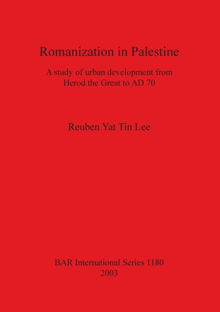 Cover for Reuben Yat Tin Lee · Romanization in Palestine (Paperback Book) (2003)