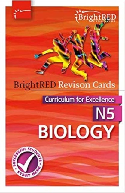 Cover for Bright Red Publishing · National 5 Biology Revision Cards (Paperback Bog) (2021)