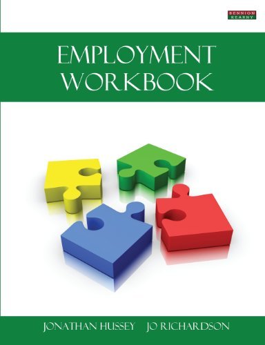 Cover for Jo Richardson · Employment Workbook [probation Series] (Pocketbok) (2013)