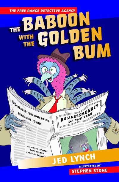 Cover for Jed Lynch · The Baboon with the Golden Bum - The Free Range Detective Agency (Paperback Book) (2020)