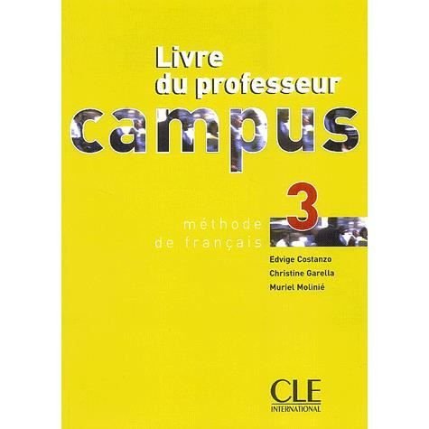 Cover for Girardet · Campus 3 Teacher's Guide (Paperback Book) [French edition] (2006)