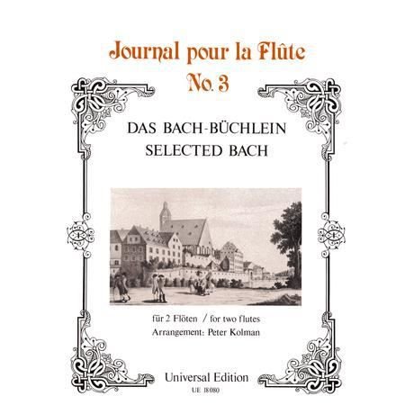 Cover for Bach · Bach-Büchlein, für 2 Flöten (Book)