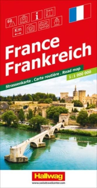 France DG BeeTagg - Road maps -  - Bücher - Hallwag,Bern - 9783828310476 - 31. März 2023