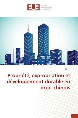 Cover for Li · Propriété, expropriation et développ (Bok)