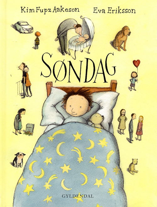 Cover for Kim Fupz Aakeson; Eva Eriksson · Kim Fupz: Søndag (Inbunden Bok) [1:a utgåva] [Indbundet] (2011)