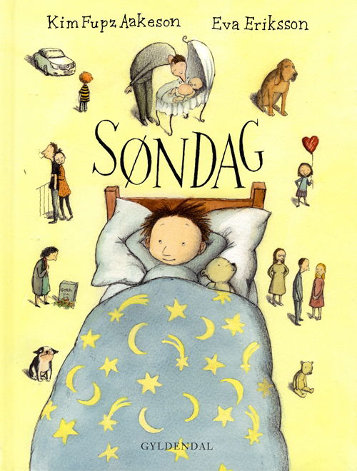 Cover for Kim Fupz Aakeson; Eva Eriksson · Kim Fupz: Søndag (Bound Book) [1er édition] [Indbundet] (2011)