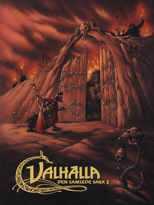 Cover for Henning Kure; Peter Madsen · Valhalla: Den Samlede Saga: Valhalla: Den samlede saga 2 (Bound Book) [1. Painos] [Indbundet] (2010)