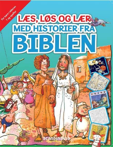 Cover for Læs, løs og lær med historier fra Biblen (7+) (Paperback Book) (2016)