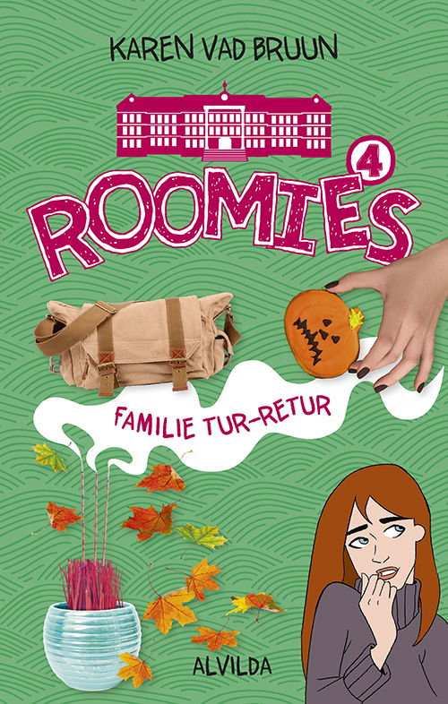 Cover for Karen Vad Bruun · Roomies: Roomies 4: Familie tur-retur (Inbunden Bok) [1:a utgåva] (2017)