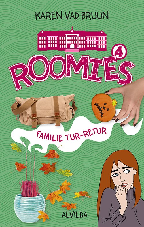 Cover for Karen Vad Bruun · Roomies: Roomies 4: Familie tur-retur (Innbunden bok) [1. utgave] (2017)