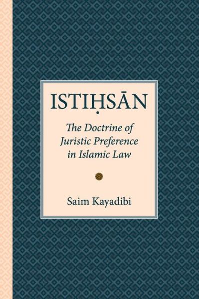 Cover for Istihsan (Paperback Book) (2019)