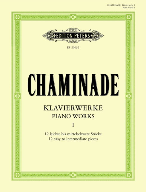 Cover for Piano Works Vol. 1 / Klavierwerke: 12 easy to intermediate pieces (Partitur) (2025)