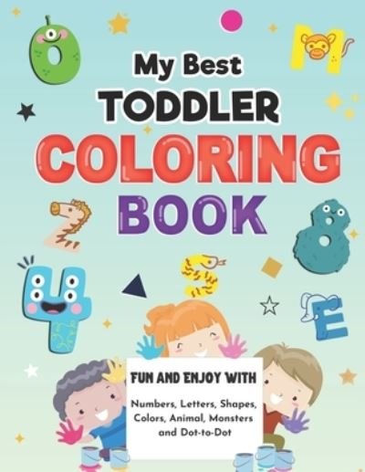 Cover for Blackrock Publishers · My Best Toddler Coloring Book (Pocketbok) (2020)