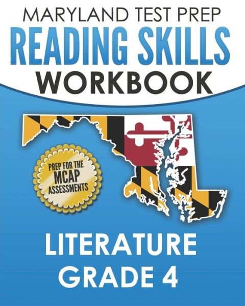 Cover for M Hawas · MARYLAND TEST PREP Reading Skills Workbook Literature Grade 4 (Paperback Book) (2020)