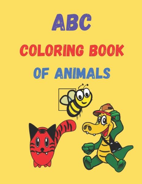 Cover for Fans Books · ABC Coloring Book Of Animals (Paperback Book) (2020)