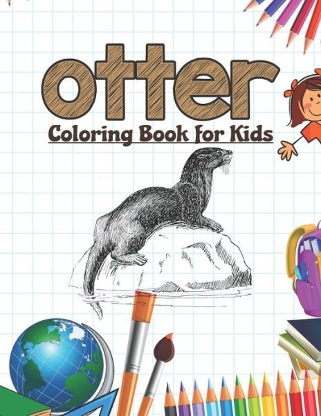 Cover for Neocute Press · Otter Coloring Book for Kids (Taschenbuch) (2020)
