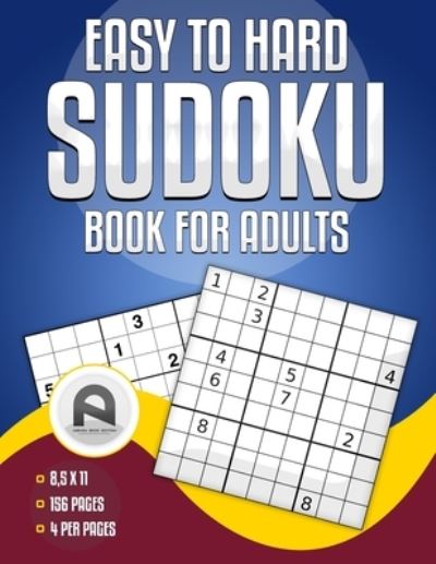 Cover for Agenda Book Edition · Easy to Hard Sudoku Books for Adults (Paperback Book) (2021)