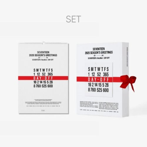 Cover for SEVENTEEN · Season's Greetings 2025 - Seveteen's Vacation Day-Off (MERCH) [Weverse POB + Calender Bundle edition] (2024)