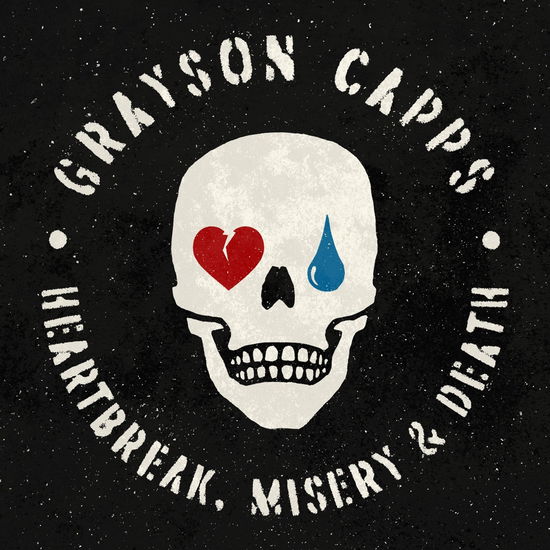 Cover for Grayson Capps · Heartbreak Misery &amp; Death (CD) (2024)