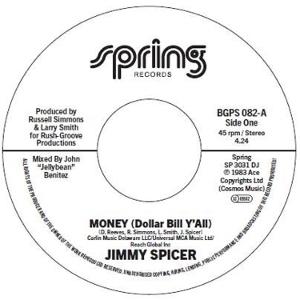 Cover for Jimmy Spicer · Money (Dollar Bill Y’All) / Money (Dollar Bill Y’All) (Instrumental) (LP) (2025)