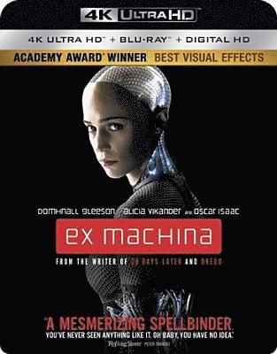 Cover for Ex Machina (4K Ultra HD) (2017)