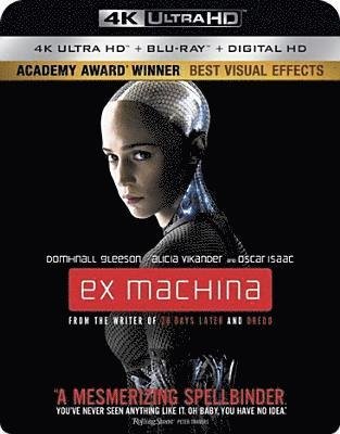 Cover for Ex Machina (4K Ultra HD) (2017)