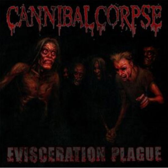 Cover for Cannibal Corpse · Evisceration Plague (Furnace Fire Vinyl LP) (LP) (2024)