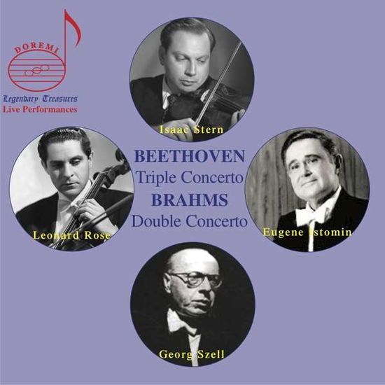 Triple Concerto / Brahms: Double Concerto - Beethoven / Stern,isaac / Leonard,rose - Muziek - DRI - 0061297580477 - 1 juli 2016