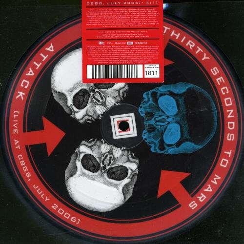 Cover for Thirty Seconds to Mars · kill (7&quot;) [Picture Disc, Limited edition] (2012)