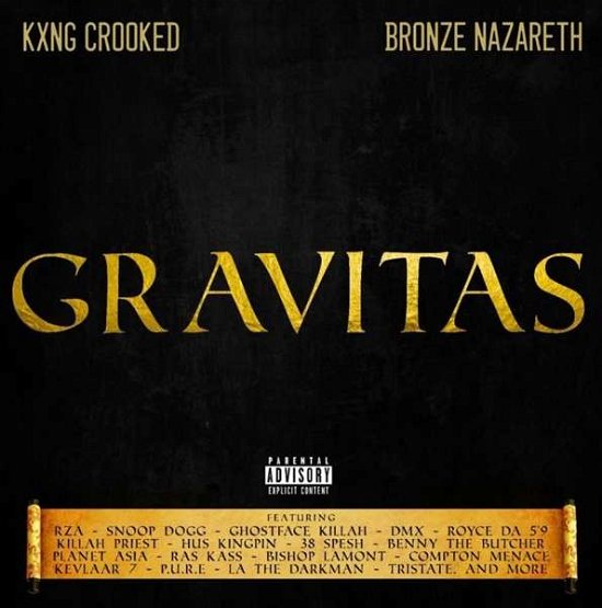 Cover for Kxng Crooked / Bronze Nazareth · Gravitas (CD) (2019)