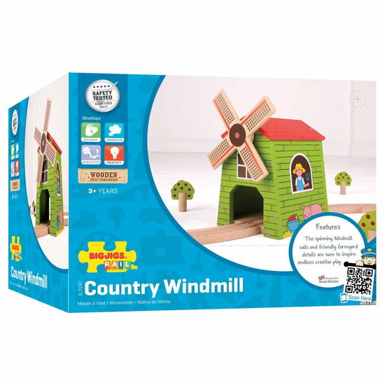 Cover for Bigjigs Rail · Houten Windmolen (Toys)