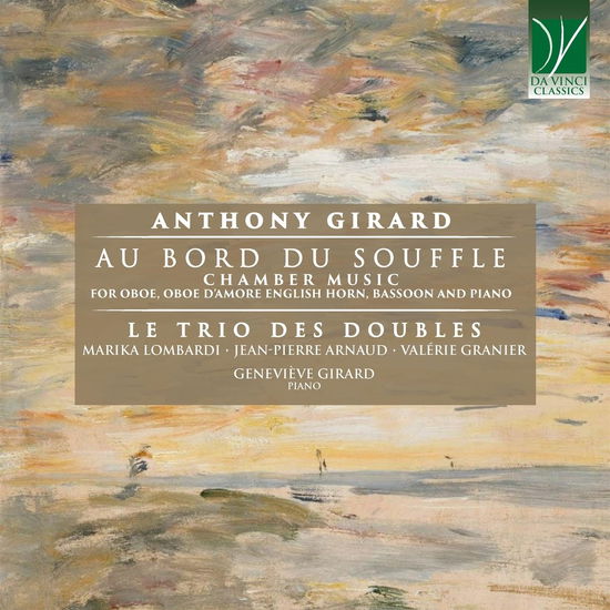 Cover for Marika Lombardi &amp; Jean-Pierre Arnaud · Anthony Girard: Au Bord Du Souffle (CD) (2024)