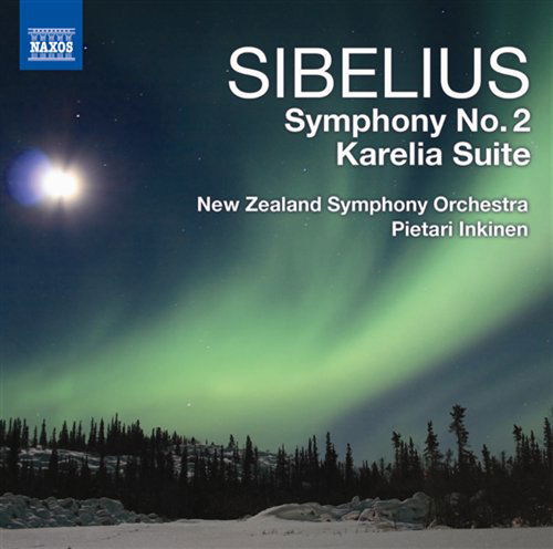 Sibeliussymphony No 2Karelia Suite - Nzsoinkinen - Musik - NAXOS - 0747313270477 - 28 mars 2011