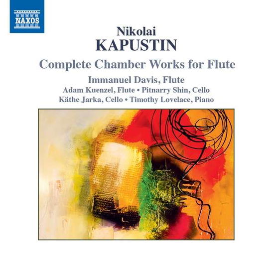 Cover for Davis / Kuenzel / Lovelace · Nikolai Kapustin: Complete Chamber Works For Flute (CD) (2019)