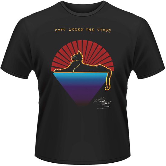 Cover for Jerry Garcia · Cats Black (T-shirt) [size XXL] (2015)