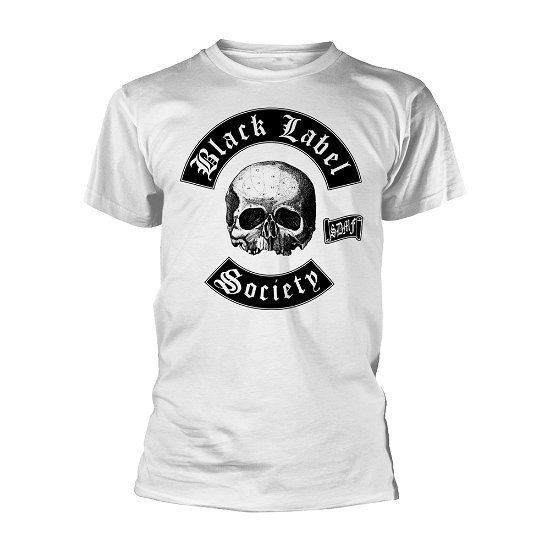 Black Label Society · Skull Logo (White) (T-shirt) [size S] [White edition] (2019)