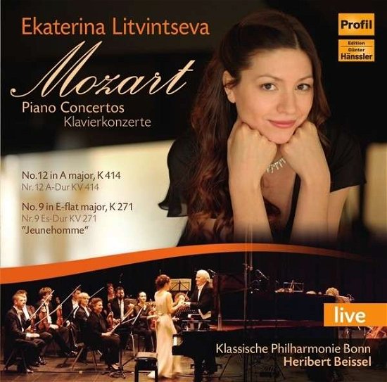 Pno Cons - Mozart / Litvintseva / Klassische Philharmonie - Musiikki - PROFIL - 0881488140477 - tiistai 10. helmikuuta 2015