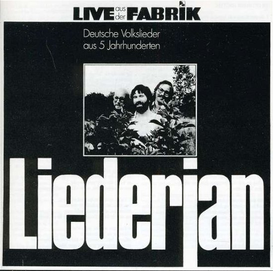 Cover for Liederjan · Live Aus Der Fabrik (CD) (2011)