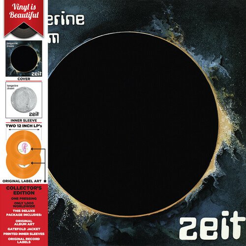 Cover for Tangerine Dream · Zeit - Orange (LP) (2023)