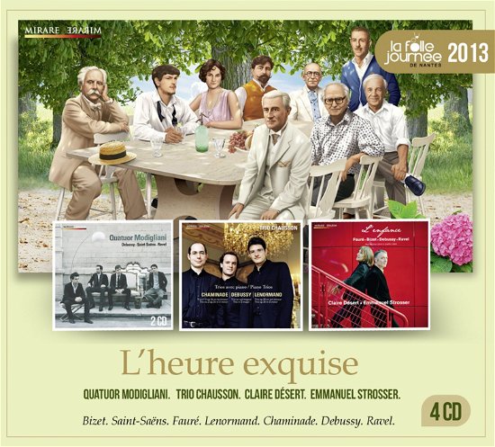L'heure Exquise - Musique Francaise - Quatuor Modigliani - Musik - MIRARE - 3760127222477 - 28. januar 2013