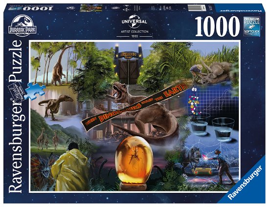 Ravensburger Puzzle - Jurassic Park 1000pc Puzzle - Ravensburger - Board game - Ravensburger - 4005556171477 - February 25, 2022