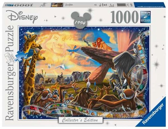 Cover for Ravensburger Puzzle  Disney Collectors Edition Lion King 1000pc jigsaw puzzle Puzzles · WD: Der König der Löwen (Leksaker) (2022)