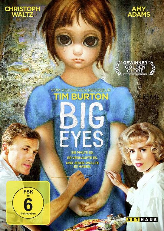Cover for Big Eyes (DVD) (2015)