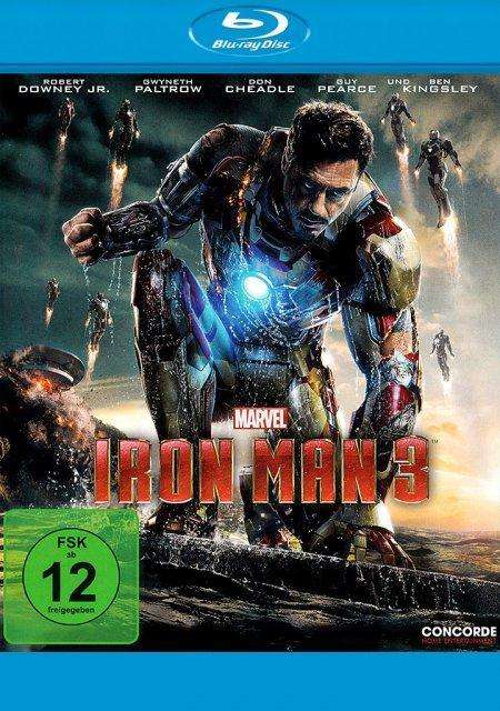 Iron Man 3-soft/bd - Iron Man 3-soft/bd - Elokuva - Aktion Concorde - 4010324039477 - perjantai 4. lokakuuta 2013