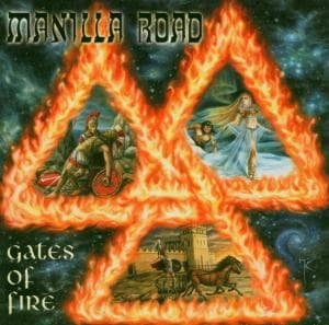 Cover for Manilla Road · Gates Of Fire (CD) (2021)